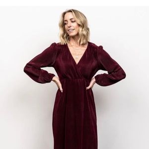 Baltic Born Venus Maci Dress Mulberry NWT